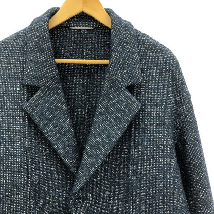 Dior Homme - 2023aw - Wool Tweed Unstructured Cardigan Jacket - 46 - Navy - Mens
