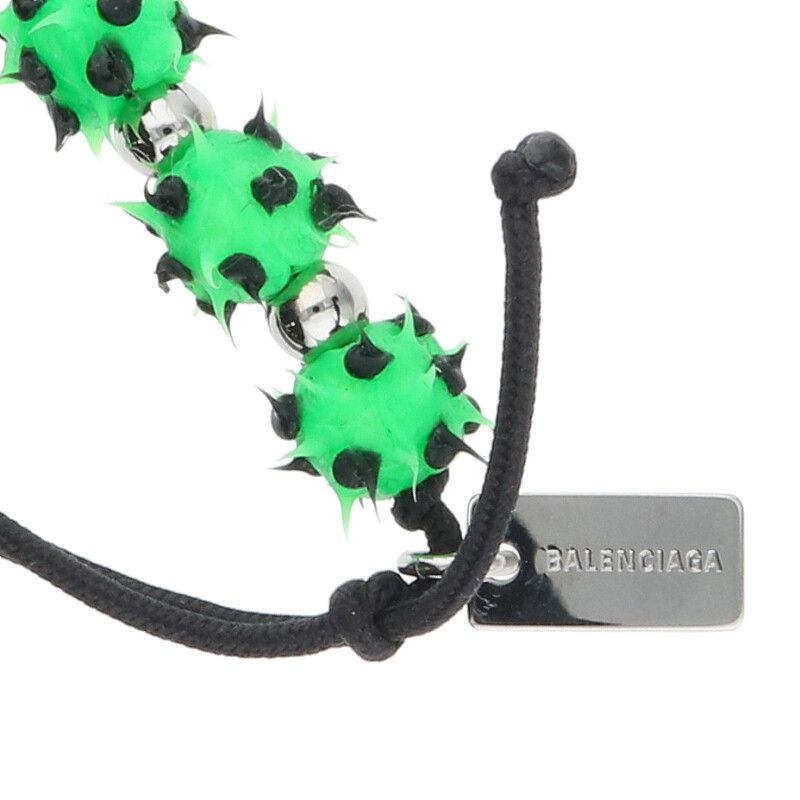 Balenciaga 24AW Malibu Silicon Ball Bracelet Men's