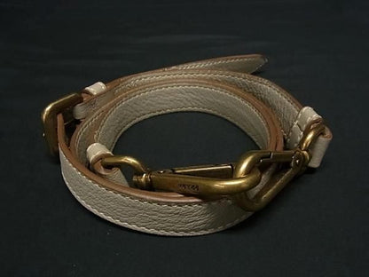 Prada Leather Bag Shoulder Strap Crossbody Shoulder Women's Glazed Fe6863