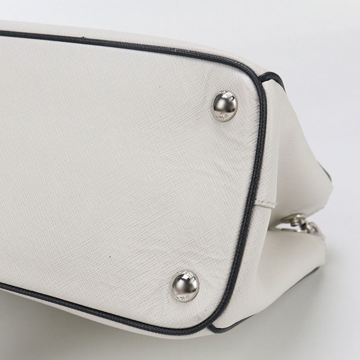 Prada 2WAY B2863y NZV F0n13 Tote Bag Saffiano Leather Women