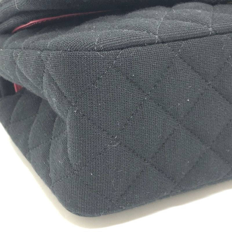 Chanel Shoulder Bag 255 Coco Chanel Message Motif Black