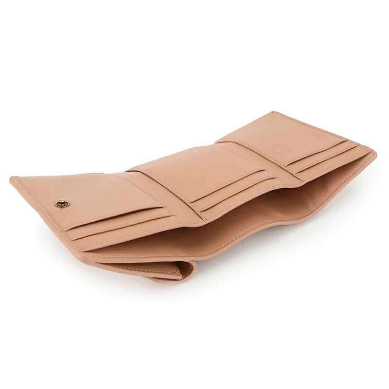Balenciaga Trifold Wallet Envelope Beige