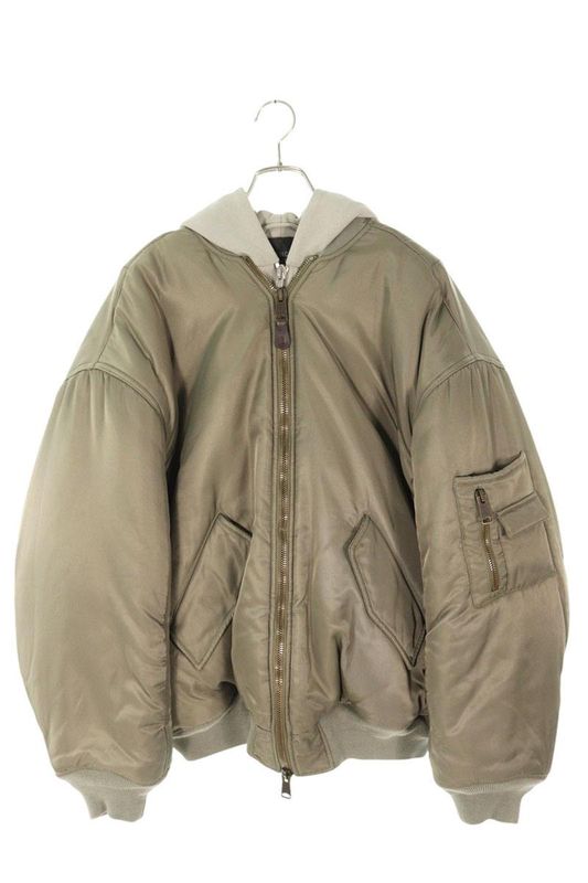 Balenciaga 746456 Tno27 Nylon All-in Bomber Jacket Blouson Men's 2
