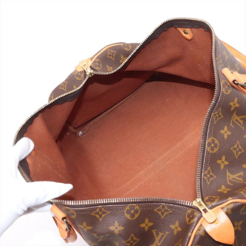 Louis Vuitton Monogram Keepall 50 M41426 Leather Boston Bag Business Travel