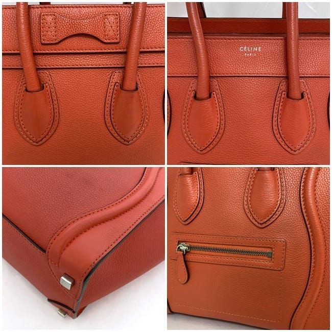 Celine Tote Bag Luggage Nano Shopper F21153