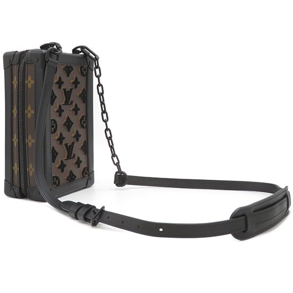 Louis Vuitton Shoulder Bag Taffetage Vertical Soft Trunk Monogram Canvas