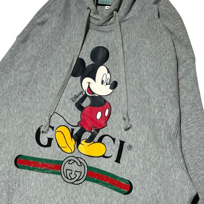 Gucci×disney Mickey Printed Logo Hoodie Mickey Printed Logo Hoodie 604218 XS