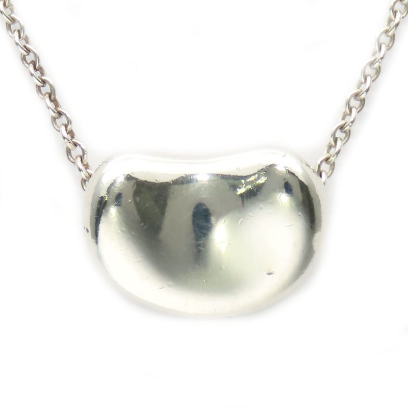 Tiffany & Co Necklace Bean 925 Silver Approx 3.0g Silver Elsa Peretti Accessory