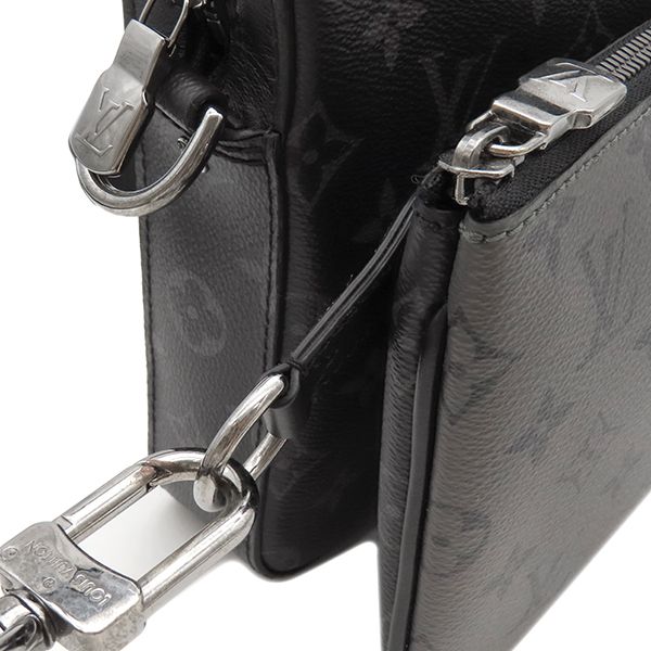 Louis Vuitton Shoulder Bag Trio Messenger Monogram Eclipse Canvas Monogram
