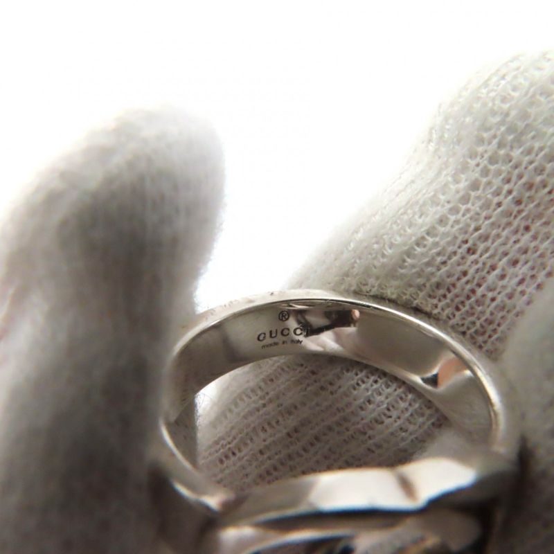 Gucci Sv925 Interlocking G Ring Ring / Accessories Silver /