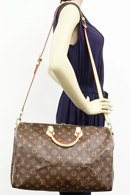 Louis Vuitton Boston Bag Shoulder Bag Monogram Speedy Bandoliere 40 2WAY Travel