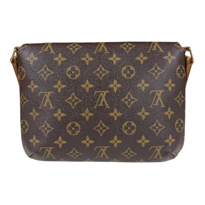 Louis Vuitton Musette Tango Monogram Shoulder Bag Monogram Canvas M51257 Brown