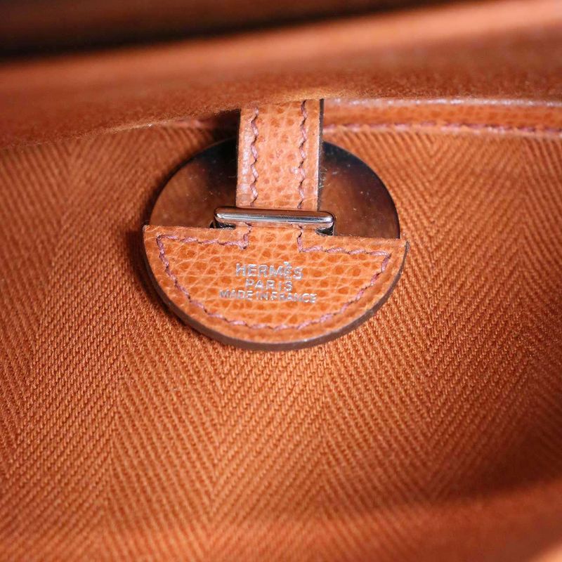 Hermes I Engraved Sac Colorado PM Vacherieger X Toile Offiche Shoulder Bag