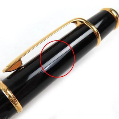 Cartier Diabolo De Cartier Blue Gemstone Twist Ballpoint Pen Black Gold Men's