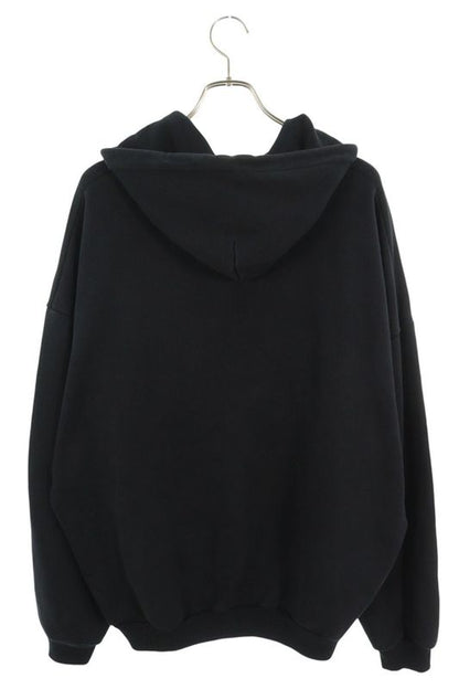 Balenciaga 501656 Tyk44 BB Logo Print Pullover Hoodie Men's L