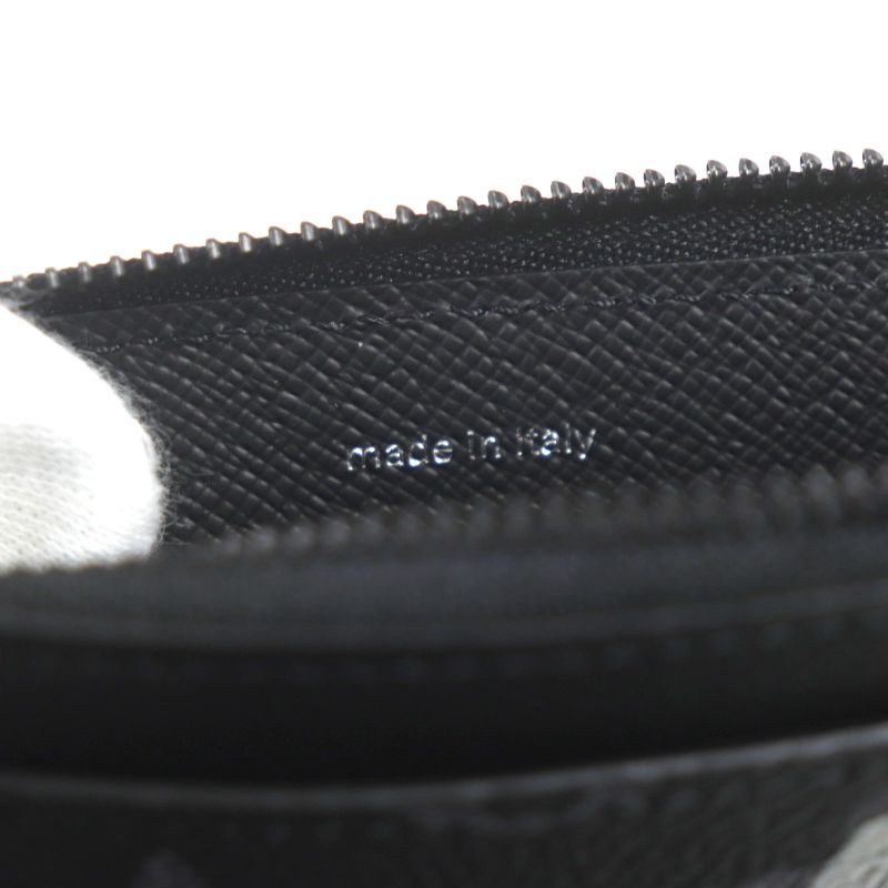 Louis Vuitton Yayoi Kusama M81930 Monogram Eclipse LV YK Coin Card Boulder