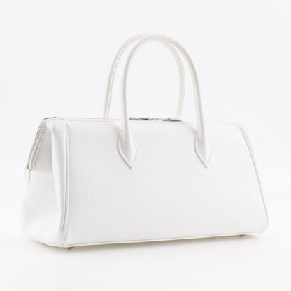 Hermes Paris Bombay PM Vaux Epson White □J Ladies Handbag