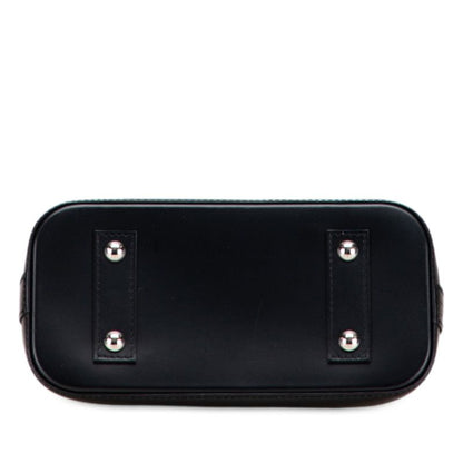 Louis Vuitton Epi Denim Alma BB Handbag Shoulder Bag 2WAY M41437 Blue Black