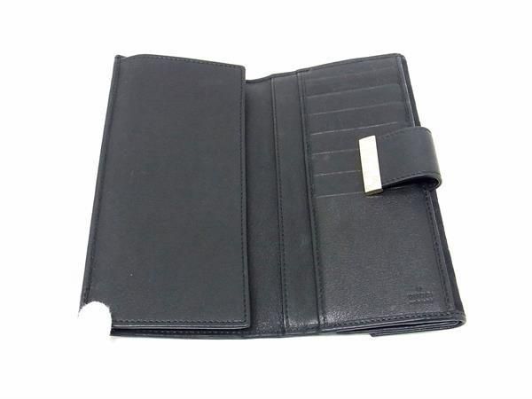 Gucci 212089 GG Pattern GG Canvas Folded Long Wallet Coin Purse