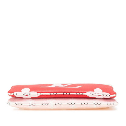 Louis Vuitton Monogram Giant Pochette Double Zip Crossbody Shoulder Bag M67561