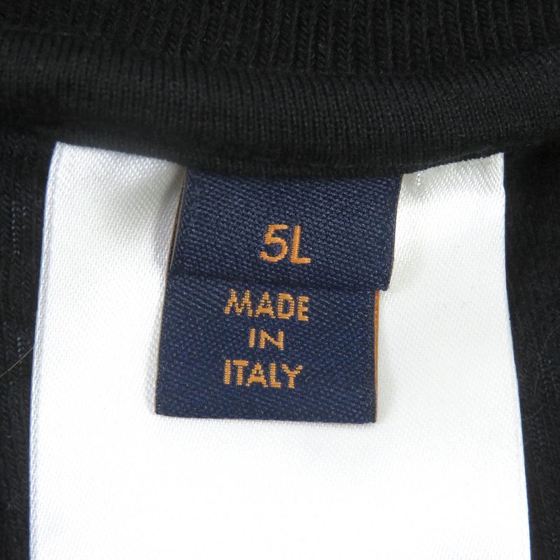 Louis Vuitton 24AW 1afrbr Damier French Terry Cotton Shorts Black 5L Made In