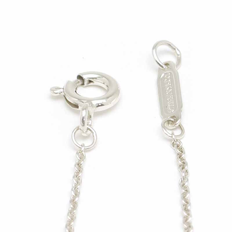 Tiffany & Co Tiffany & Co Return To Double Heart Necklace Sv925 Rubed Metal