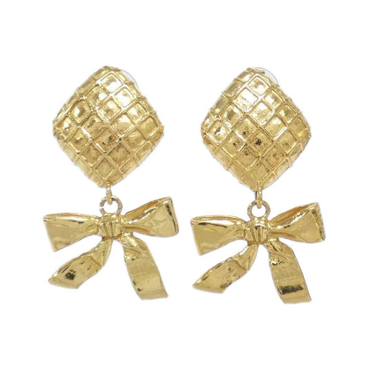 Chanel Vintage Earrings Gold