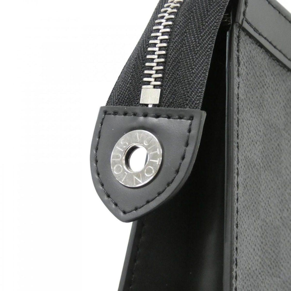 Louis Vuitton Damier Graphite Pochette Voyage MM Bag Jacket — view 6