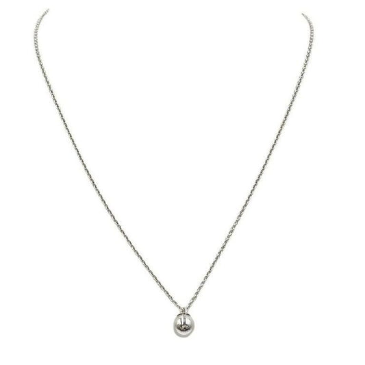 Tiffany & Co Necklace Ball Silver