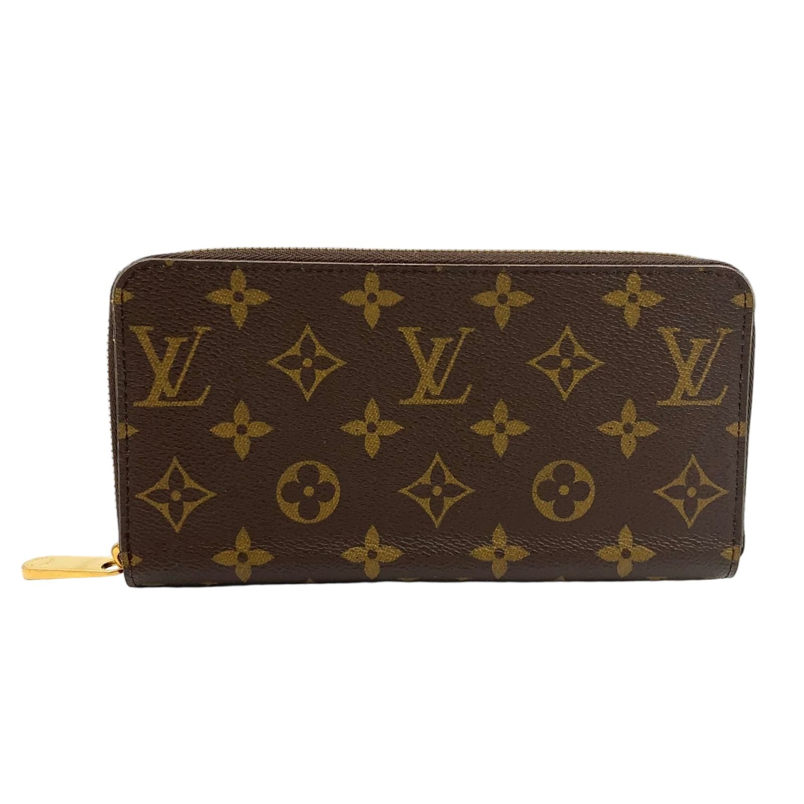 Louis Vuitton Portefeuille Clemence Monogram Rifd Compatible Piment Leather