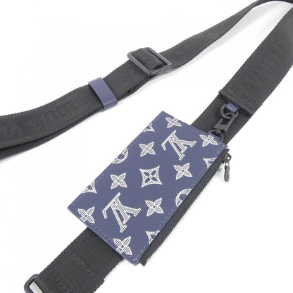 Louis Vuitton Monogram Shadow Gaston Wearable Wallet Shoulder Bag — view 3