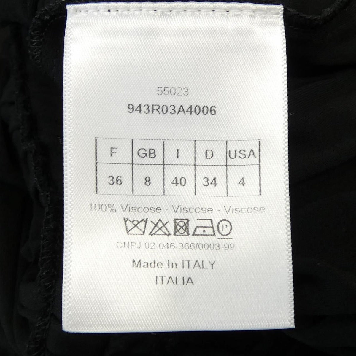 Dior Dress Black 40 — view 3