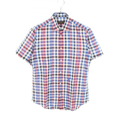 Louis Vuitton Check Cotton Short Sleeve Shirt
