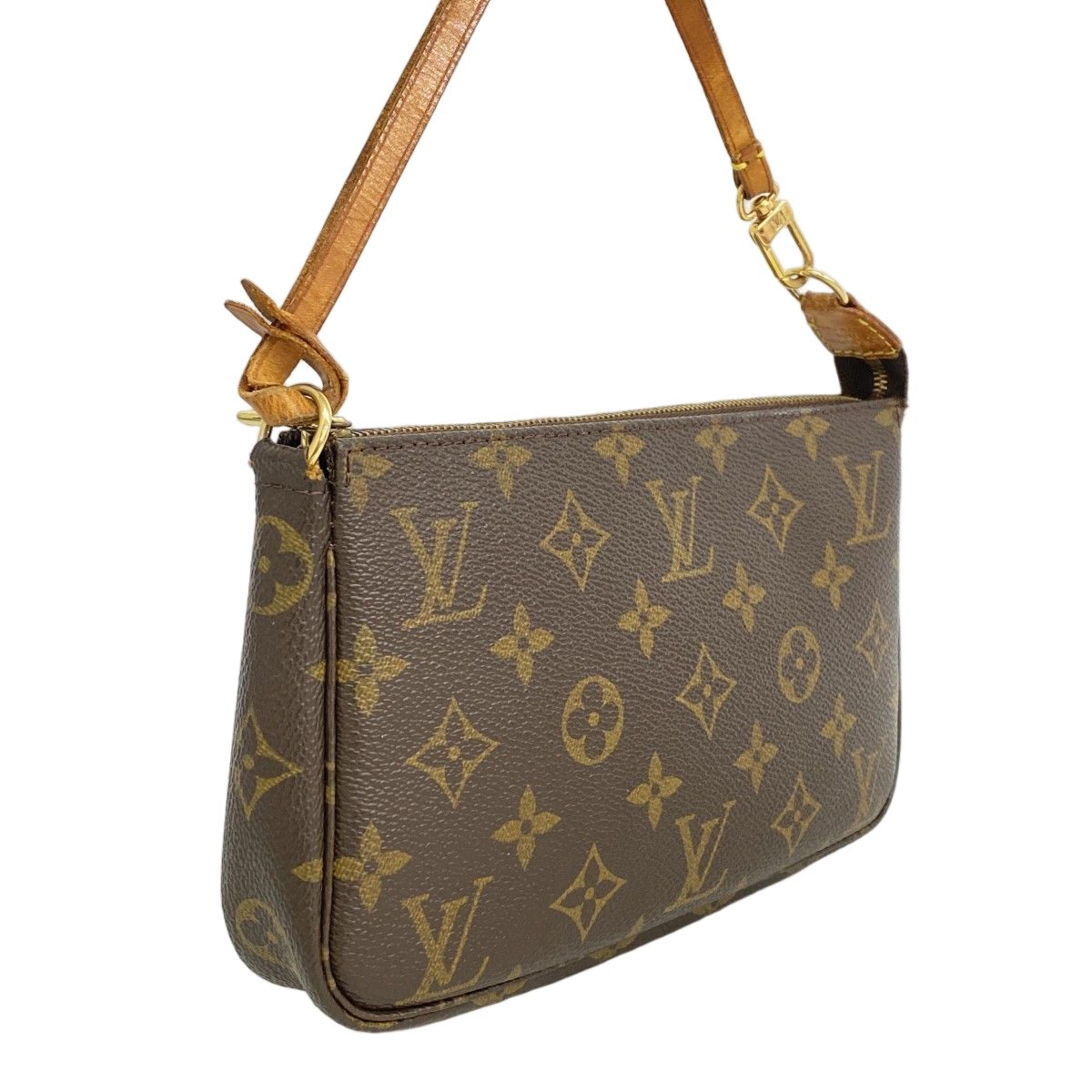 Louis Vuitton Pouch Monogram Pochette Brown — view 2