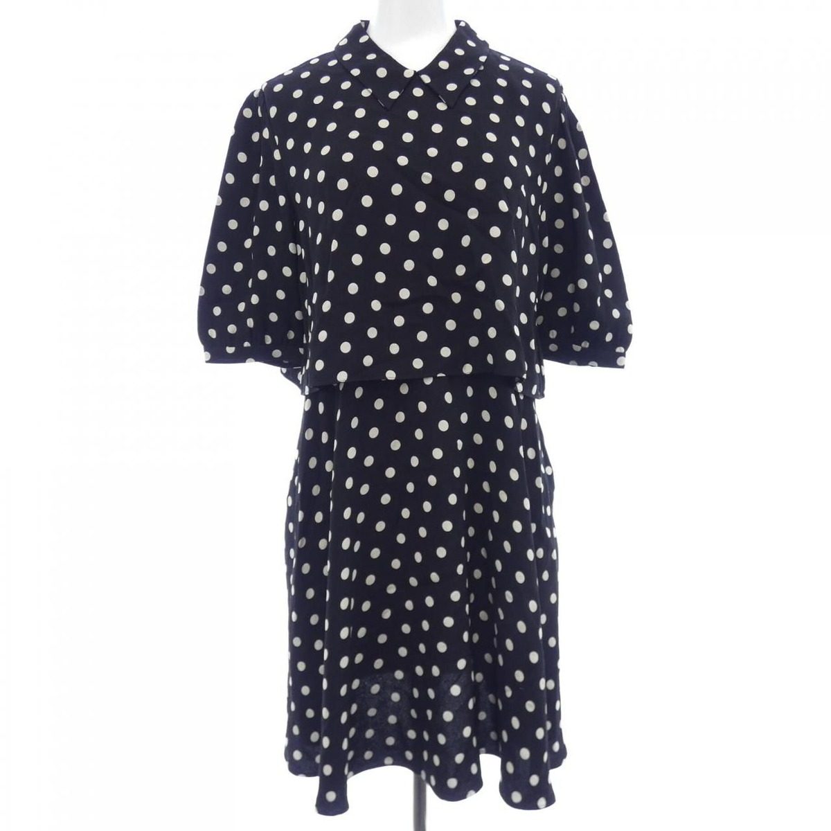 Celine Mini Robe Sable Viscose Dress