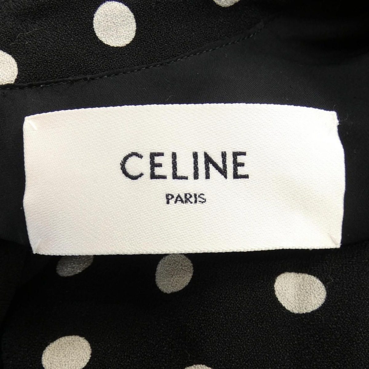 Celine Mini Robe Sable Viscose Dress — view 4