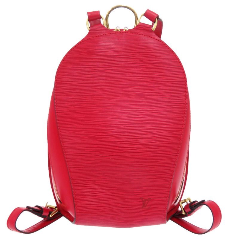 Louis Vuitton Mabillon Epi Castilian Red Backpack