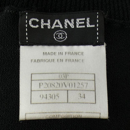 Chanel Vintage Knit Black 34 — view 4