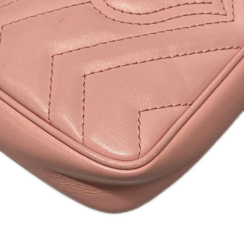 Gucci G Marmont Mini Shoulder Bag G Marmont Mini Shoulder Bag 476433 Pink Key