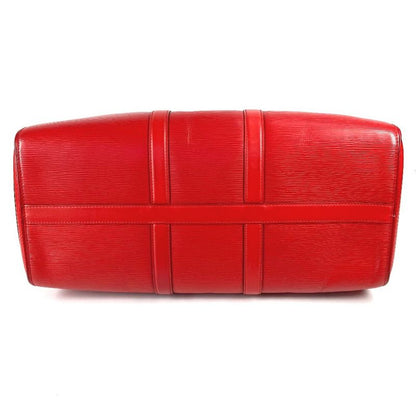 Louis Vuitton Boston Bag Keepall Bandoliere 45 M53419 Epi Leather Red