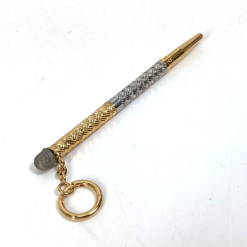 Fendi Earrings Scribble Pen Metal Silver