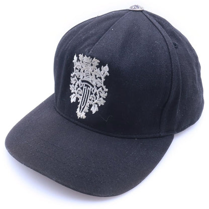 Chrome Hearts Trucker Cap Denim Vine Daga Cap with Embroidered Cross Ball Hat