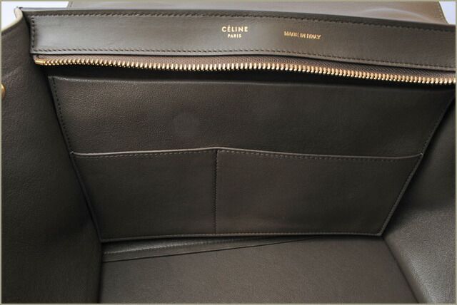 Celine Handbag Shoulder Bag Celine Small Trapeze 174683 Yellow Brown Beige 2