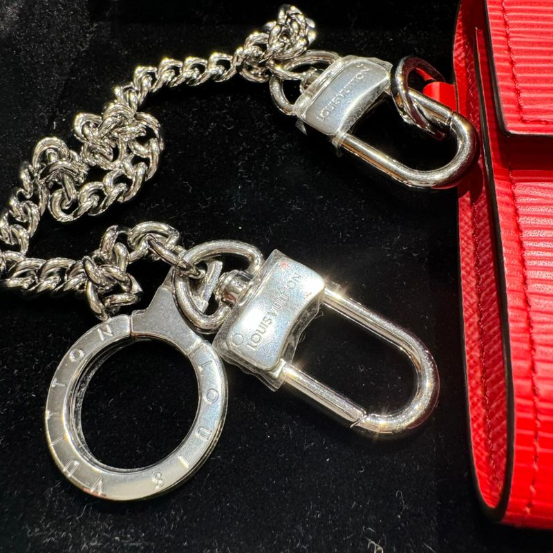 Louis Vuitton X Supreme Sn2147 M67755 19091899252410 Epi Chain Wallet Men Red -
