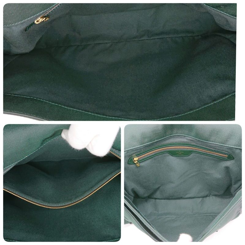 Louis Vuitton Messenger Bag Taiga D'elsewhere Dark Green