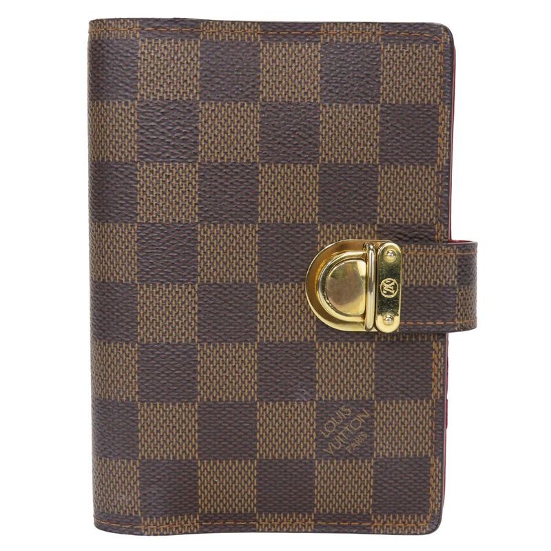 Louis Vuitton Notebook Cabas - Agenda Koala PM R21011 Damier Ebène Brown System