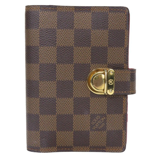 Louis Vuitton Notebook Cabas - Agenda Koala PM R21011 Damier Ebène Brown System