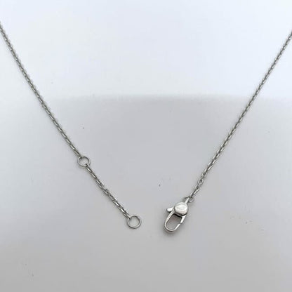 Gucci Clover Necklace Silver Polished Ag 925