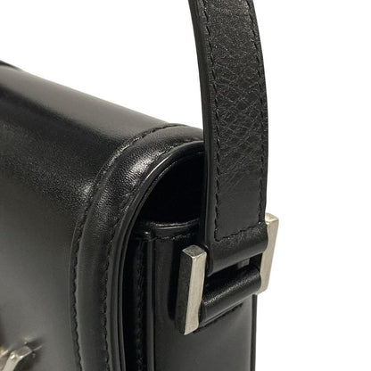 Saint Laurent Paris Shoulder Bag Solferino Mini Bag 753963 Black Leather