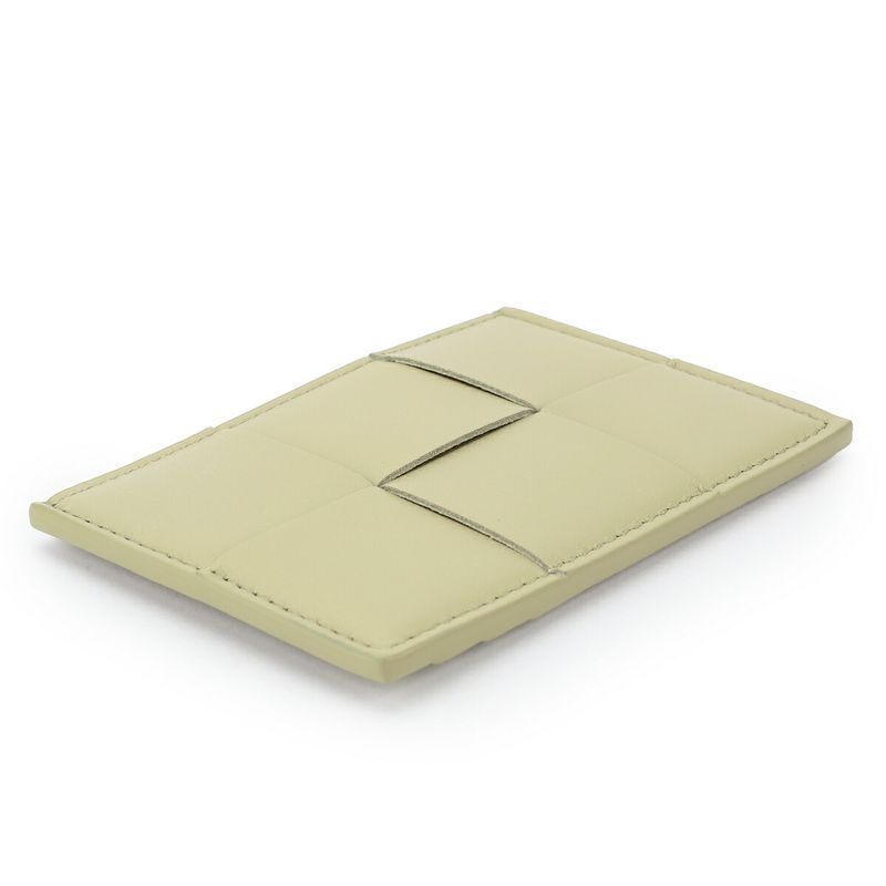 Bottega Veneta Card Case Cles Jit Card Case Travertine